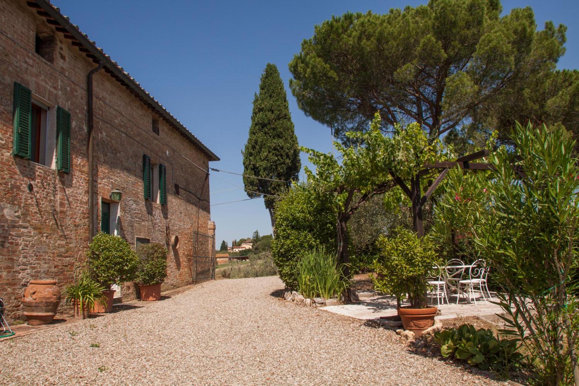 Podere Piazza Casa Dell'Arcivescovo Siena Buitenkant foto