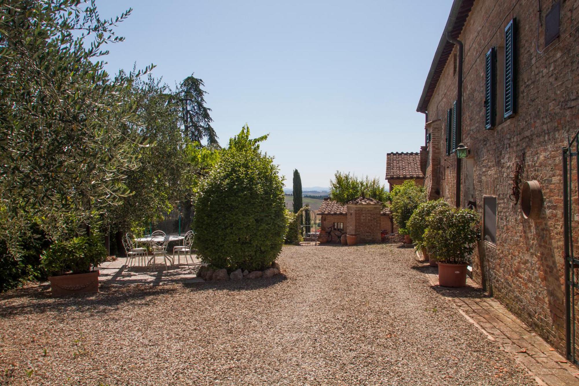 Podere Piazza Casa Dell'Arcivescovo Siena Buitenkant foto